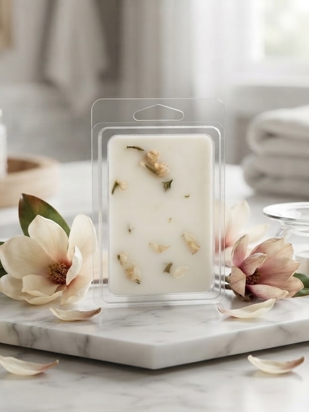 Floral Magnolia Snap Bar - Soy Wax Melts 2.5 Oz